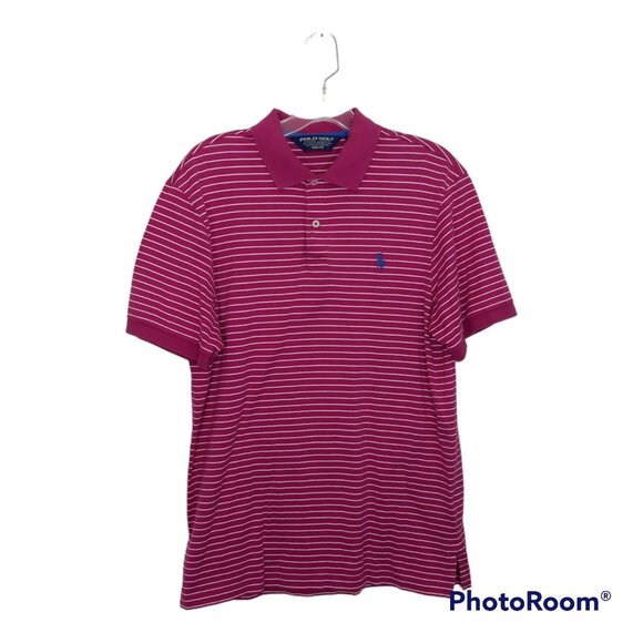 Polo Golf Other - Polo Shirt Men's Medium Golf Ralph Lauren Summer Pima Cotton Pro Fit Pink